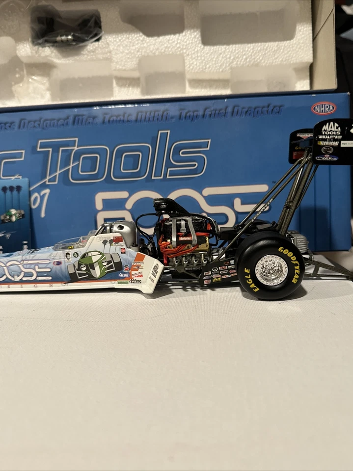 Racing Champions Doug Kalitta CHIP FOOSE 1:24 Diecast DRAGSTER RARE 1/1254 Mac - Image 2 of 4