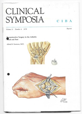 Medizin Chirurgie Buch Heft CLINICAL SYMPOSIA Reconstruktive Surgery Hand Foot