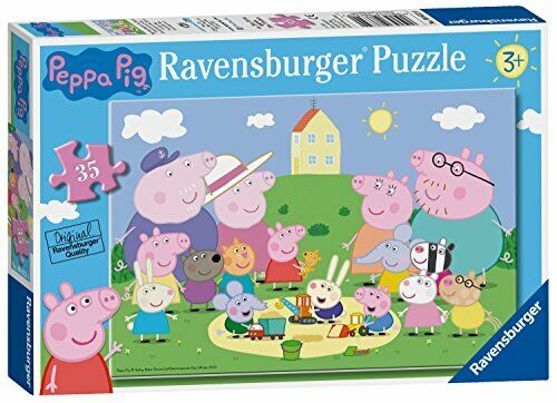 Ravensburger Peppa Pig - Fun in the Sun 35pc Jigsaw Puzzle - Picture 1 of 3