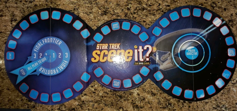 Star Trek Scene It The DVD Game Mattel Games Trivia Board Game 2008 All Series - Image 4 of 4