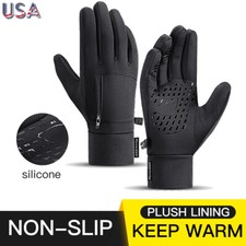 Winter Gloves Cold Weather Anti-Slip Thermal Touchscreen Work Gloves With Pocket