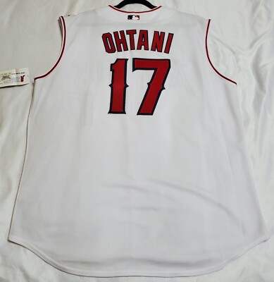 大谷翔平 ANGELS 17 Majestic Authentic 100% Authentic Shohei Ohtani Majestic Flex Base Los Angeles Angels