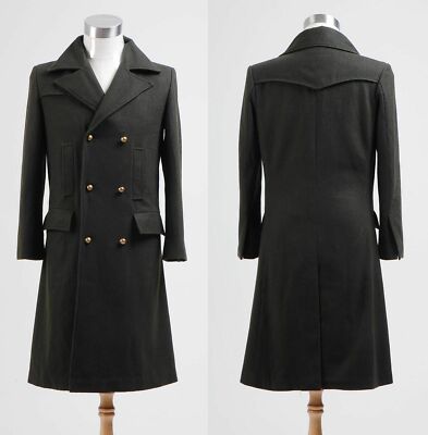 Doctor Who Eleventh 11th Dr. Trench Coat Cosplay Costume