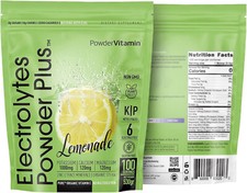 PowderVitamin Electrolytes Powder Plus Lemonade 100 servings