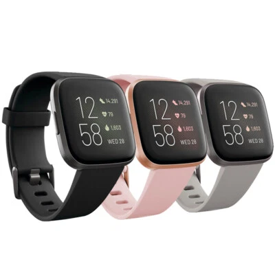 Fitbit Versa 2 Fitness Health Smartwatch Heart Rate Monitor Activity Tracker HOT