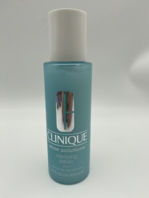 Clinique Acne Solutions Clarifying Lotion 6.7oz Anti Blemish Salicylic Acid