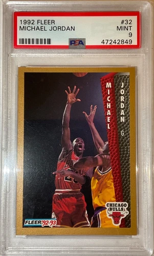 1992 Fleer — Michael Jordan —7th Year — MINT PSA 9