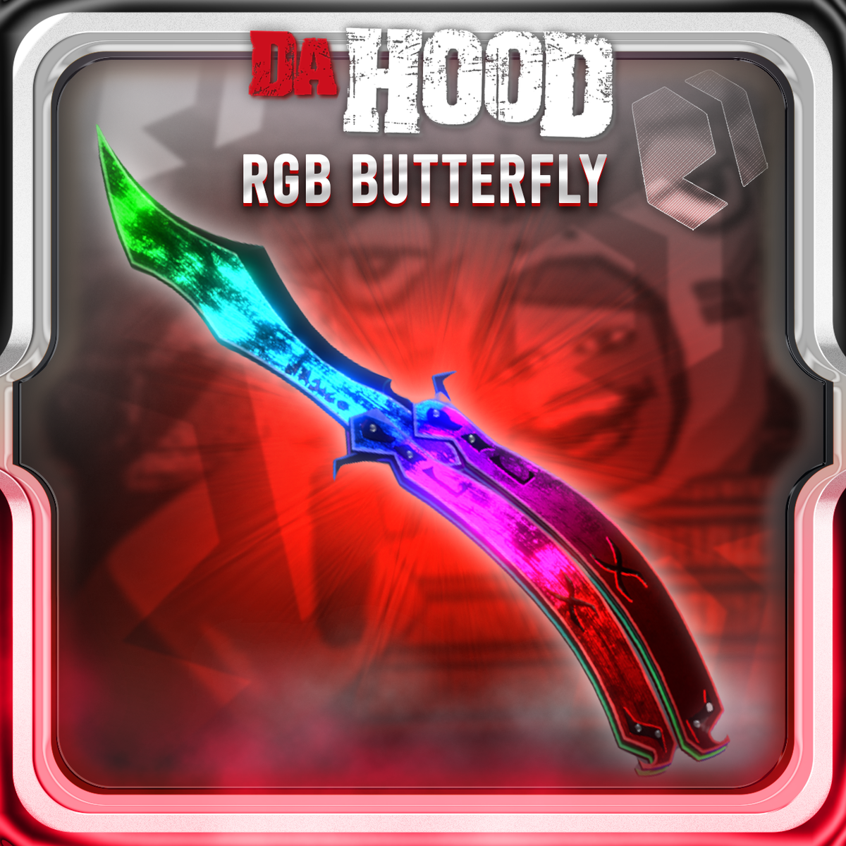 RGB Butterfly | Da Hood | Roblox | DH | Fast Delivery and Cheap | eBay