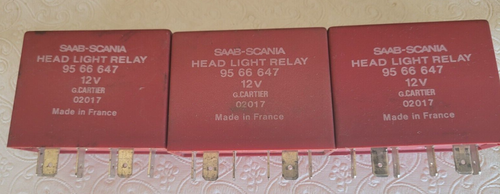 SAAB Headlight Relay #9553546/9566647/4433801. Fits SAAB c900 and 9000 - Picture 6 of 6