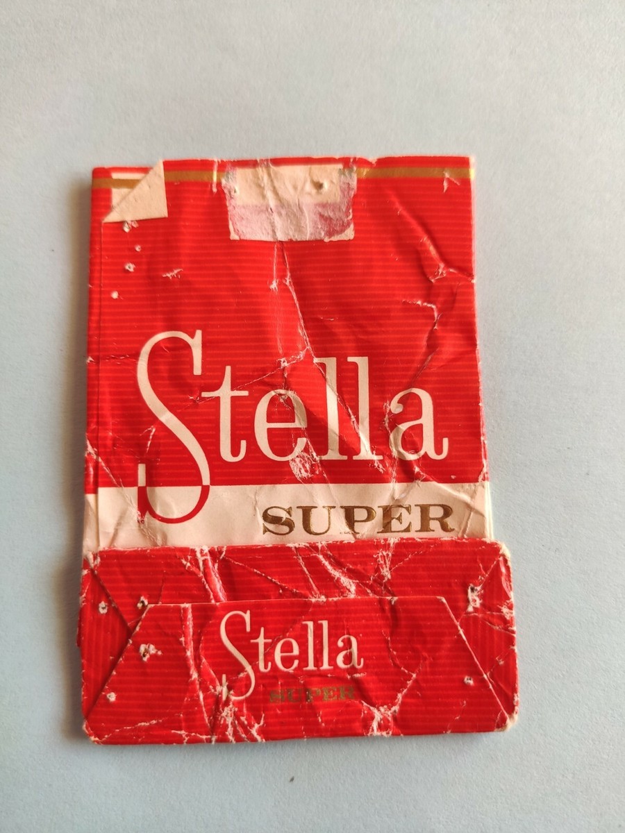 stella cigarette PACCHETTO STELLA SUPER SVIZZERA SIGARETTE EMPTY VUOTO CIGARETTES PACKET  TOBACCO