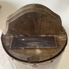 Folky/Funky Home Made Wood / Copper Hanging Planter Or Wall Organizer — photo 6