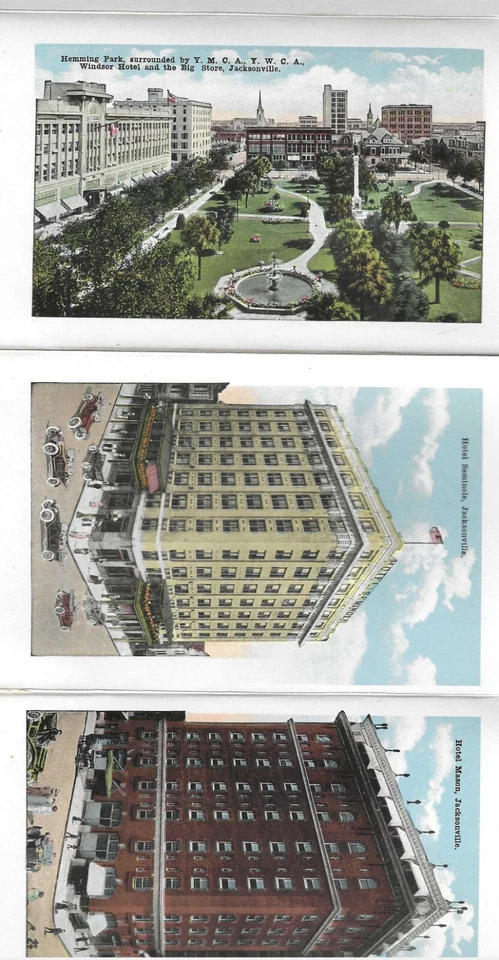 US 1919 JACKSONVILLE FLORIDA PATRIOTIC MILITIARY TRAINING CAMP FOLDER - image 2 of 2