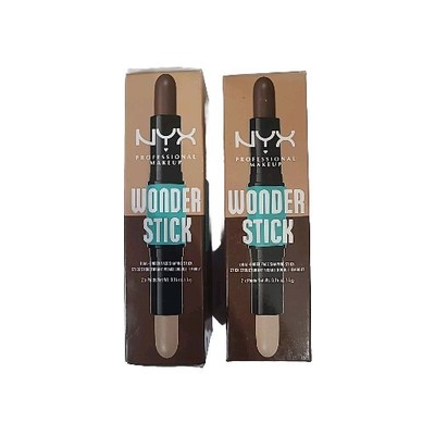 2 NYX Professional #WSR06 RICH. Makeup Wonder Stick 2-in-1 Highlight Contour