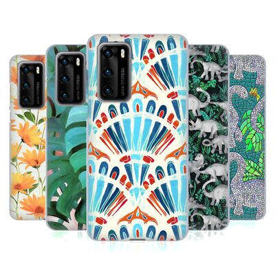 OFFICIAL MICKLYN LE FEUVRE PATTERNS 6 SOFT GEL CASE FOR HUAWEI PHONES 4