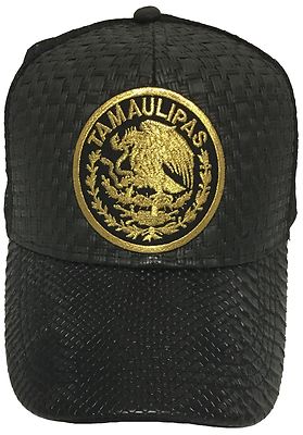 TAMAULIPAS MEXICO LOGO FEDERAL HAT GORRA DE PALMA VISERA ...