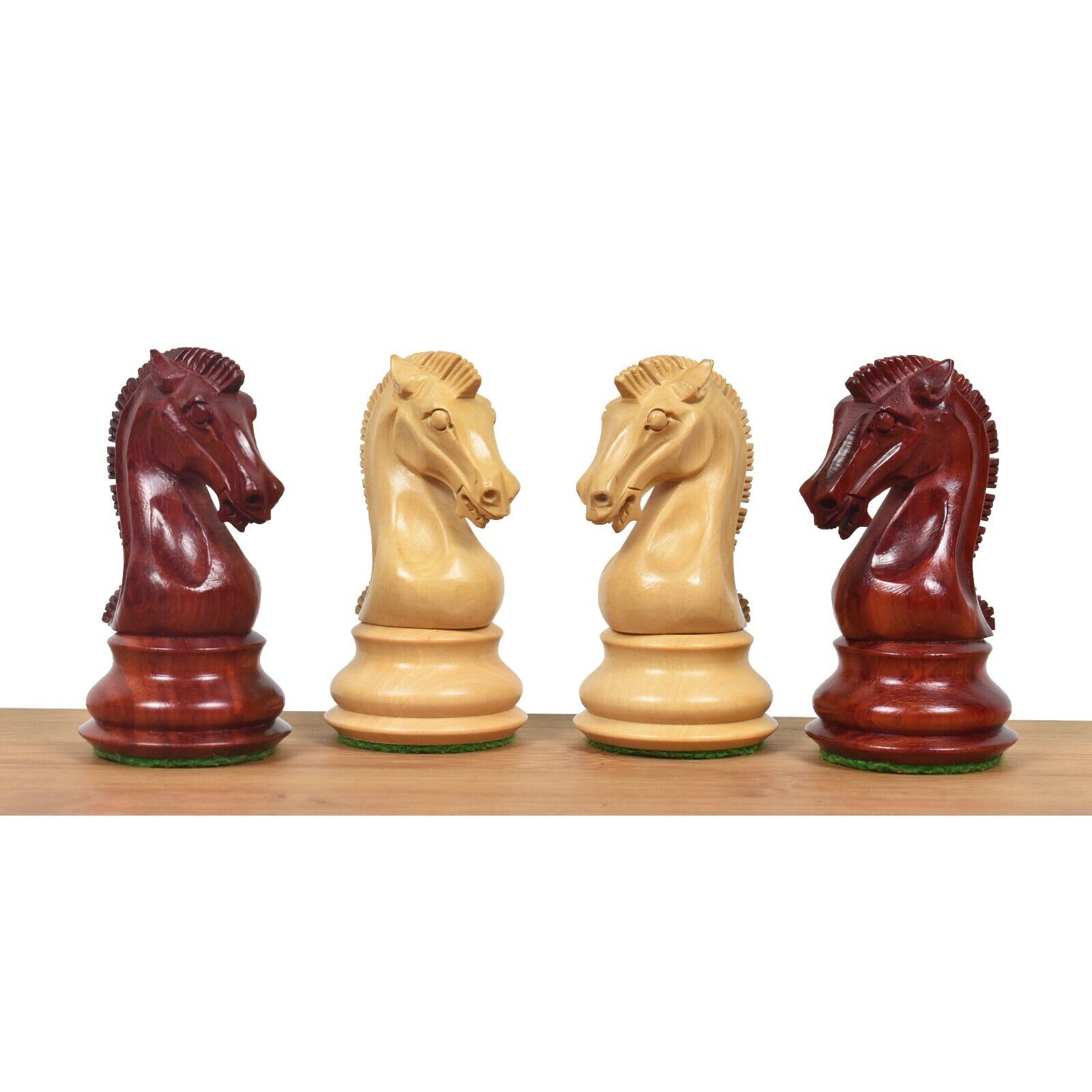 3.9 Craftsman Series Staunton Chess Pieces Only Set - Triple