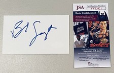 Bob Saget Signed Autographed 3x5 Card JSA Certified Full House