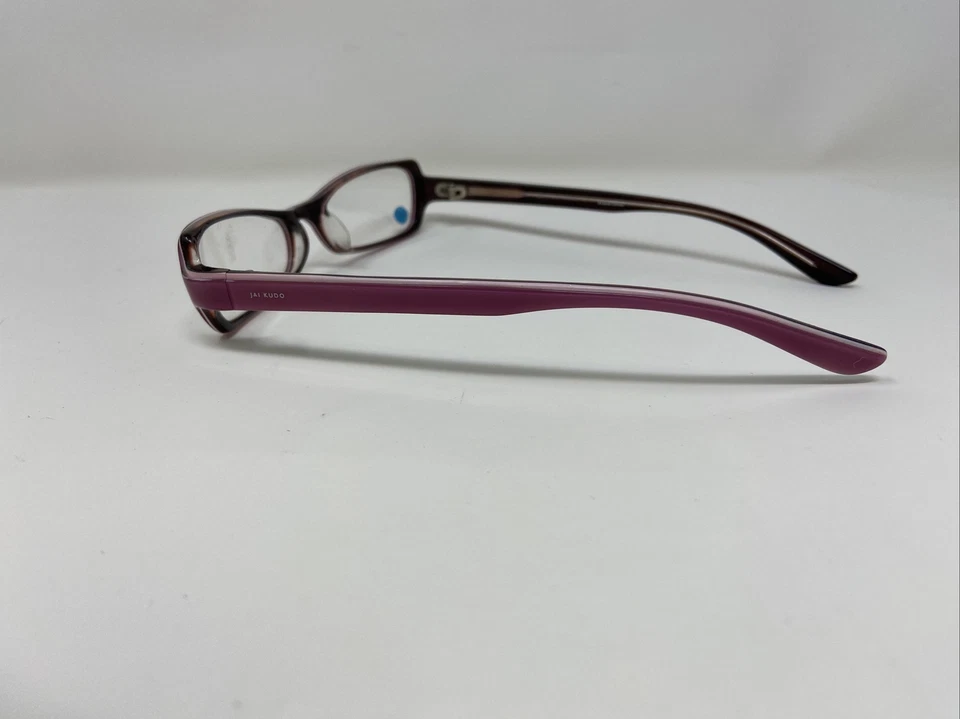 Monturas de gafas JAI KUDO 1702 P10 51-18-135 rosa/púrpura borde completo 1404 Foto 3 de 4