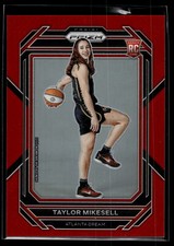 Taylor Mikesell 2023 Panini Prizm WNBA Red Prizm Card /199 #145