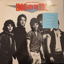 Eddie And The Tide Go Out And Get It Vinyl Record LP EX/VG 790289 1985