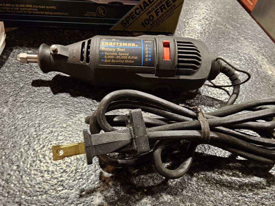 Sears Best Craftsman Rotary Power Tool Variable Speeds 61025