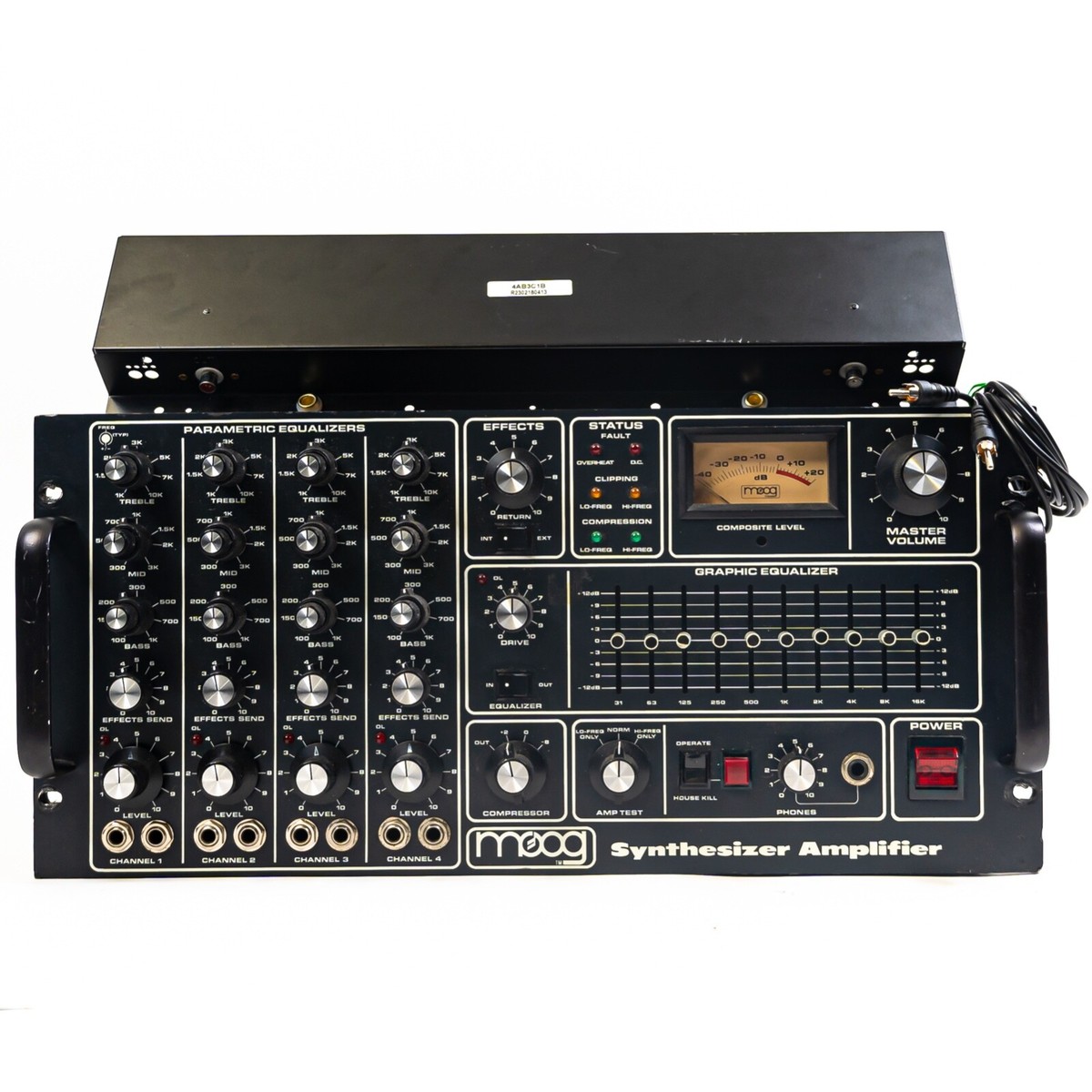 Moog 301A Synthesizer Amplifier w/ Spring Reverb – Rare 1970s