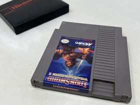 Iron Sword Wizards and Warriors II - Loose w/ Manual - Good - NES