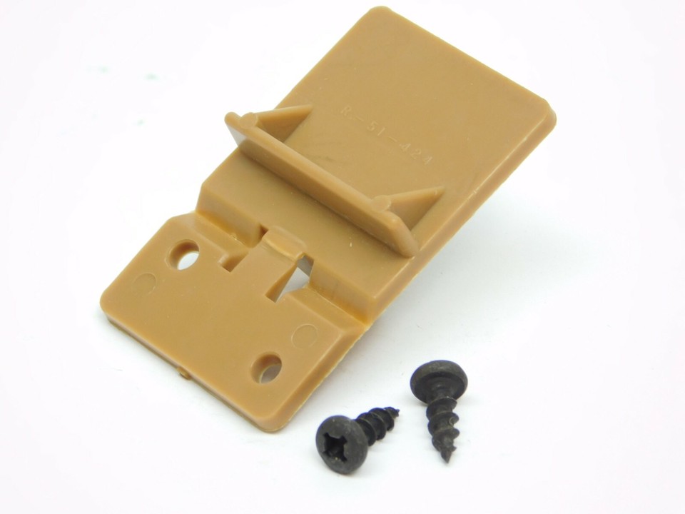 5-Pack with Screws Folding Drawer Pull Out Stop Block Safety Hardware ...