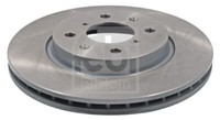 2X Febi Bilstein 108497 Bremsscheibe Vorne FüR Suzuki