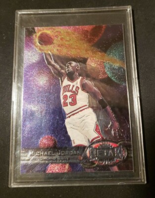 97-98 Skybox Metal Universe Michael Jordan #23 Foil Insert New 
