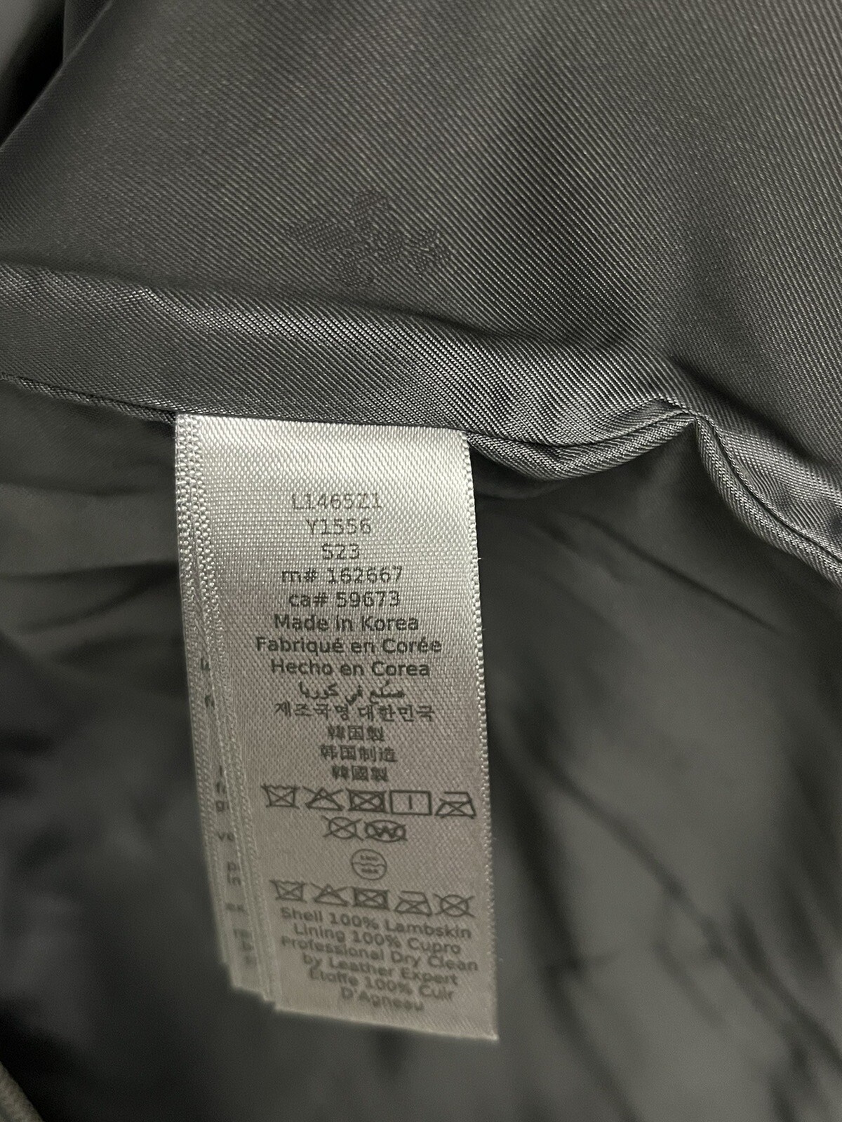 $2698 NWT Brand New John Varvatos Collection Croix Moto Jacket.  EU 48 USA 38 image 10