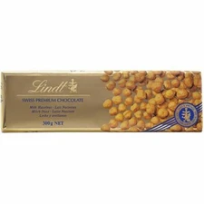 Lindt Gold Bar Milk & Hazelnut - 300g