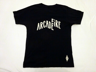 Arcade Fire The Suburbs Shirt Vintage Official Tour Merchandise Used rare 