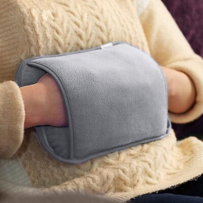 2in1 Wiederaufladbare Elektrische Wärmflasche Bett Handwärmer Massage Wärmekissen