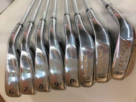 KATANA VOLTiO NINJA 2020 8Pcs VOLTiO Regular Flex IRON SET JAPAN