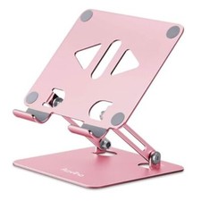 Tablet Stand Holder for Desk, Adjustable Desktop Tablet Holder, Rose Gold