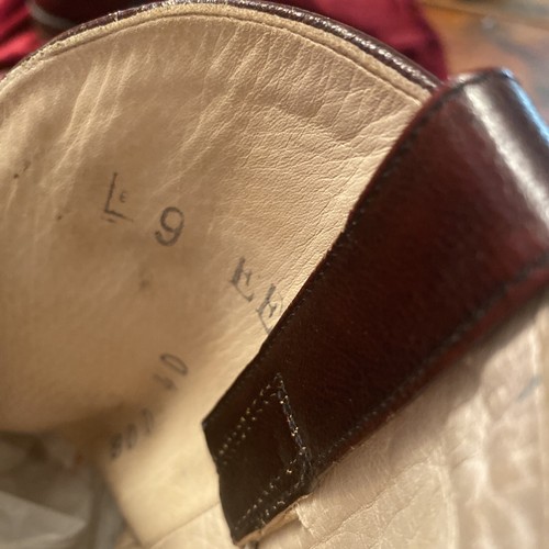Chris Romero Size L 9 EE Burgundy Leather Cowboy Western Boots Great Shape! - Picture 7 of 11