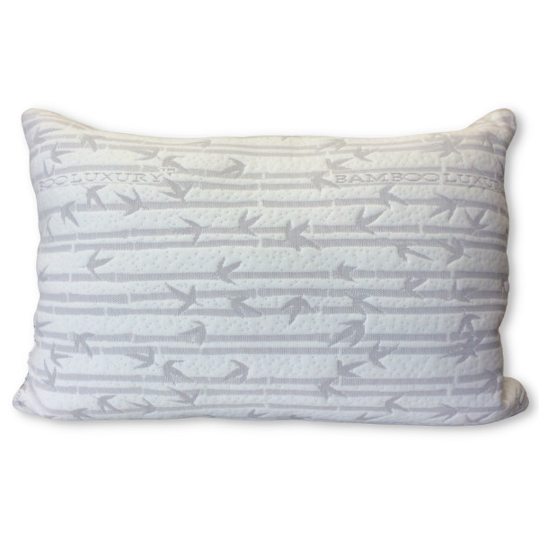 Bamboo Luxury - Variable Fill Memory Foam Pillow 