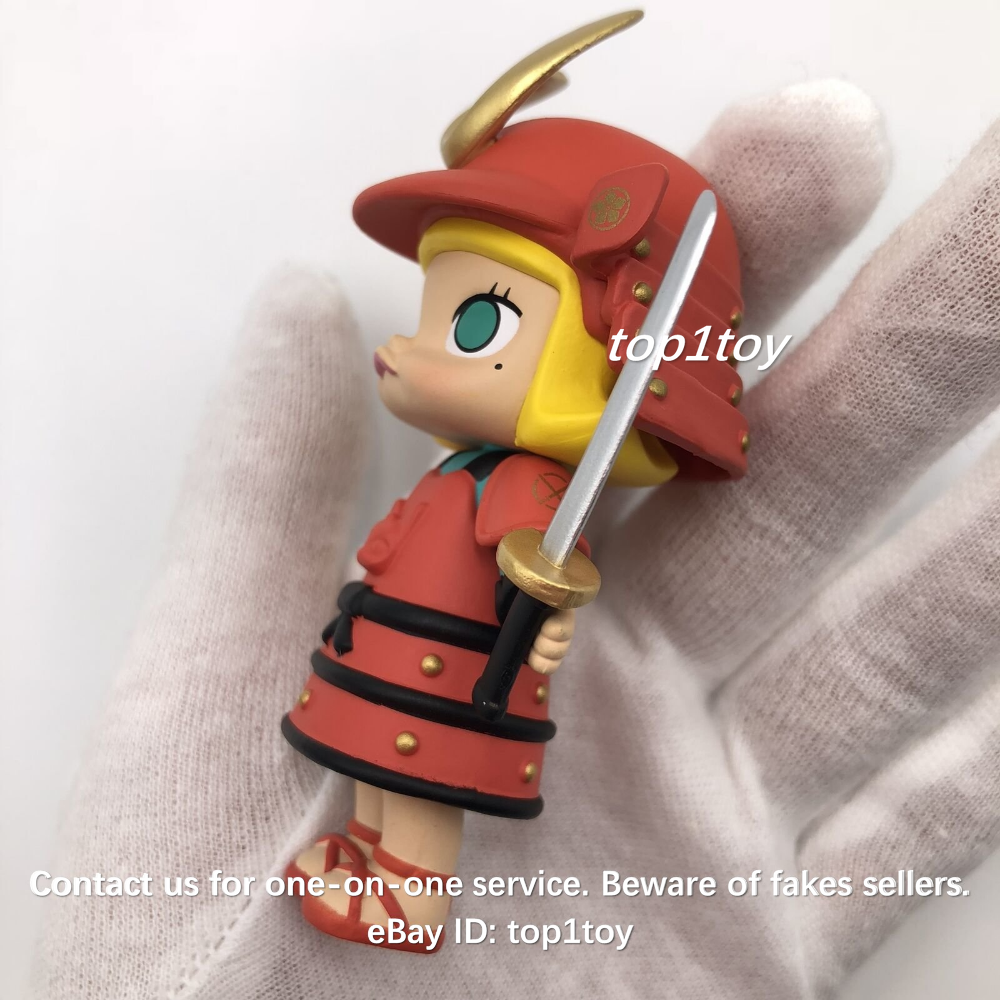 POP MART KENNYSWORK Molly Art Samurai Model Mini Figure | eBay