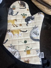 Cats Now Designs Danica Oven Mitt Mitten Jubilee