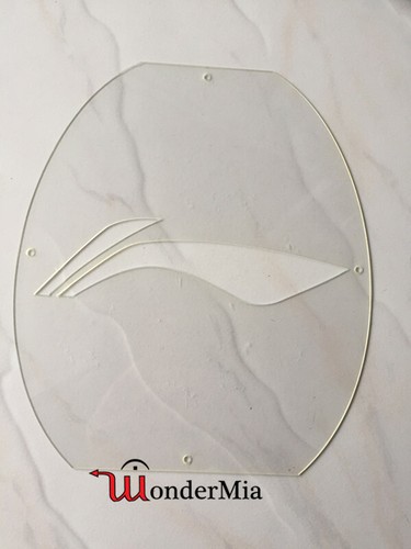 LI-NING YONEX VICTOR LIN DAN Badminton Racquet String Logo Stencil Mark Card(CA)
