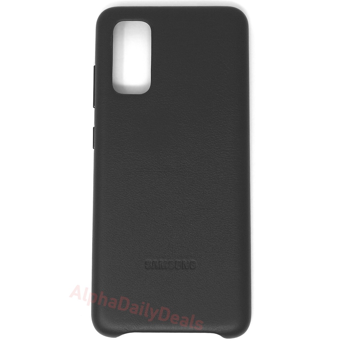Genuine Samsung Leather Back Cover Case for Galaxy S20 5G - Gray