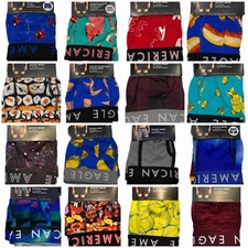 NWT AMERICAN EAGLE Boxer Brief Underwear 6" Inseam XS-S-M-L-XL 25A