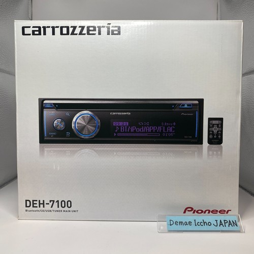 Pioneer Carrozzeria DEH-7100 CD USB Bluetooth Car Audio Japan NEW Rare