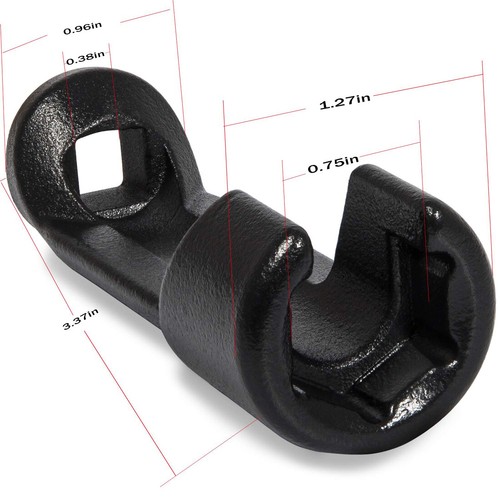 For Cummins 3/4" Fuel Injection Flare Nut Socket fit 4 Valve ISC 8.3L ISB 5.9 L - Picture 4 of 12