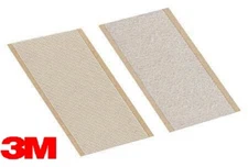 1" W X 1" L 3M 1-1-100-Sj3506/Sj3507 Hook-And-Loop Square White Reclosable