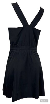 athleta savannah strap mini dress Athleta Women's 3X Black Savannah Strap Mini Dress Performance Lightweight