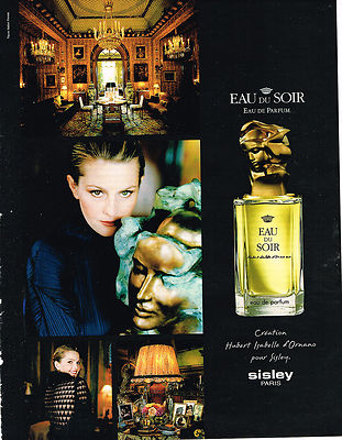 REKLAME WERBUNG 0314 1998 SISLEY Parfum EAU DU NUIT