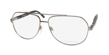 NEW PIERRE CARDIN 6844 GLASSES METAL  PLASTIC BROWN PILOT MENS J7D 59-14-140