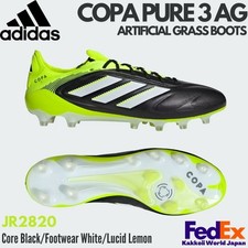 adidas Soccer Cleats COPA PURE 3 ELITE AG Core Black / Footwear White JR2820 NEW